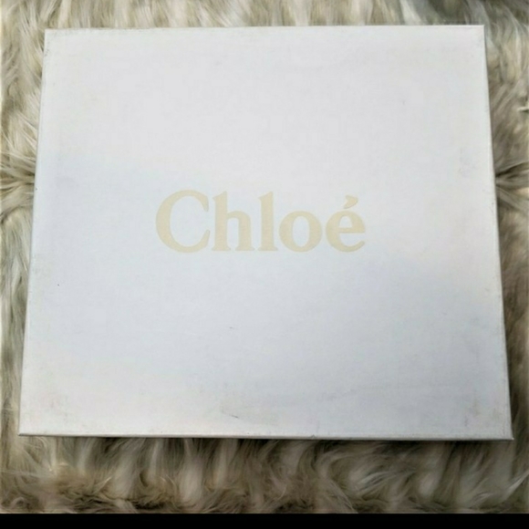 NIB CHLOE Black Leather Slingback Heeled Mules 8.5 - Picture 10 of 13